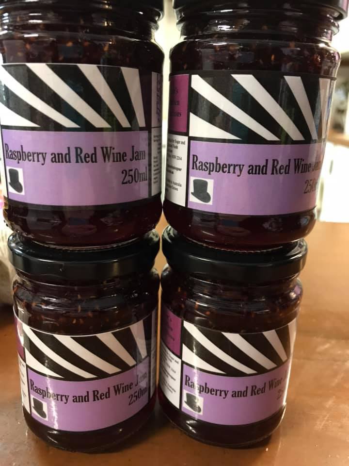 Jam Raspberry and Red Wine Jam sugarandspicegourmetfoods