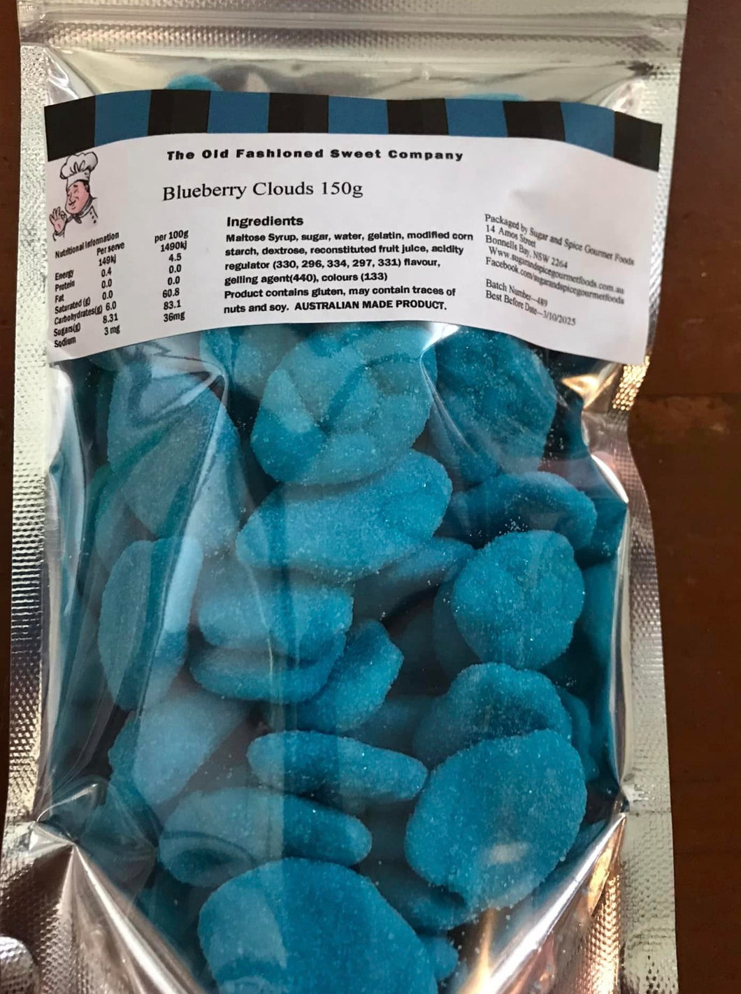 Sweets - Blueberry Clouds - 150g