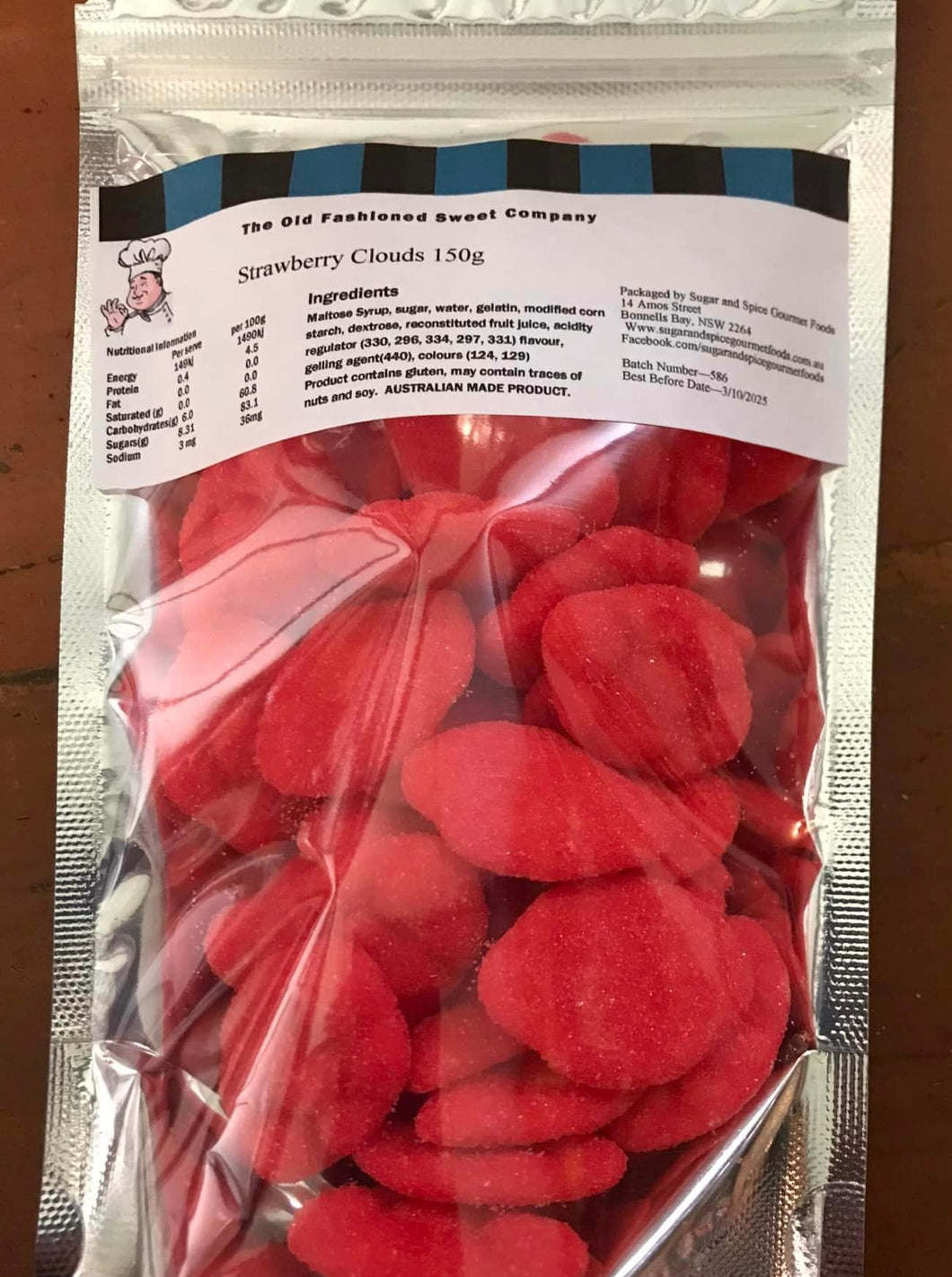 Sweets - Strawberry Clouds - 150g