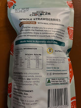 Load image into Gallery viewer, Noosa Natural Chocolate - Milk Chocolate Strawberries - 100g

