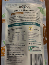 Load image into Gallery viewer, Noosa Natural Chocolate - Milk Chocolate Almonds - 100g
