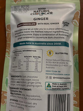 Load image into Gallery viewer, Noosa Natural Chocolate - Dark Chocolate Ginger - 100g
