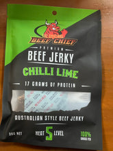 Load image into Gallery viewer, Beef Chief - Chilli Lime Jerky - 30g
