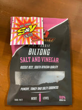 Load image into Gallery viewer, Beef Chief - Salt and Vinegar Biltong - 30g
