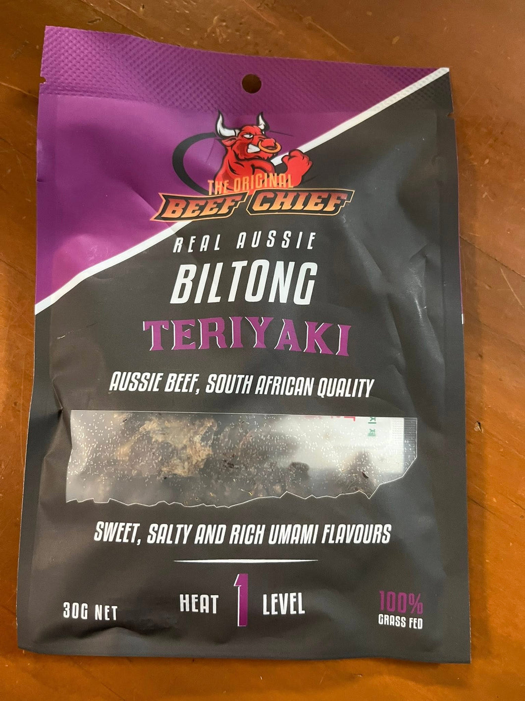 Beef Chief - Teriyaki Biltong - 30g