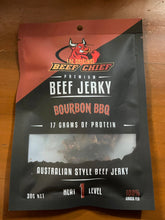 Load image into Gallery viewer, Beef Chief - Bourbon BBQ Jerky - 30g
