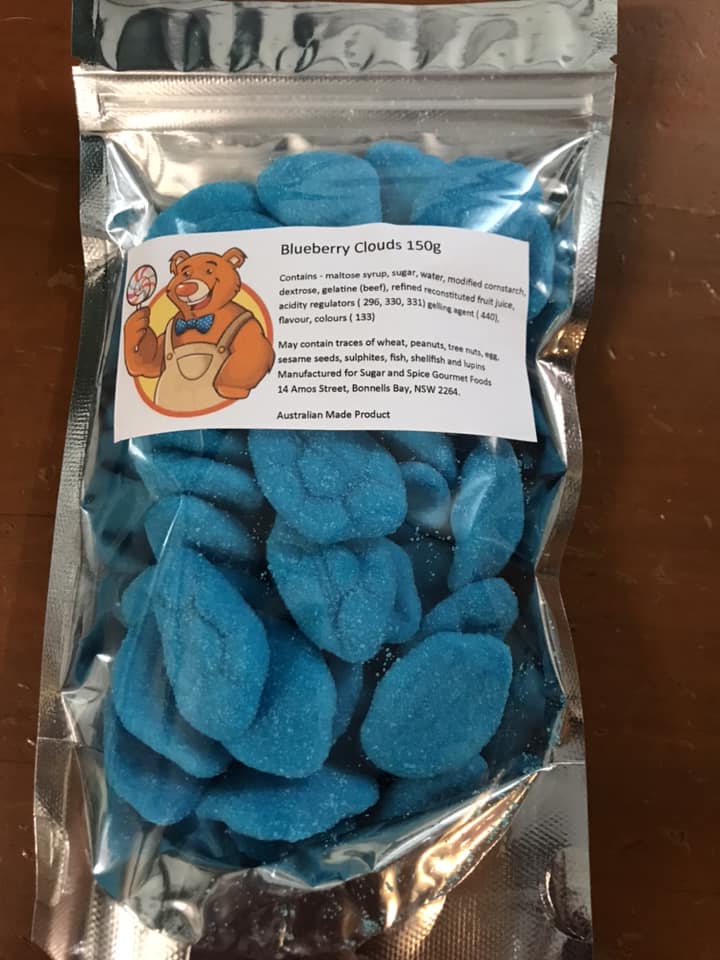 Sweets - Blueberry Clouds - 150g