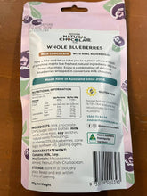 Load image into Gallery viewer, Noosa Natural Chocolate - Milk Chocolate Blueberries - 100g
