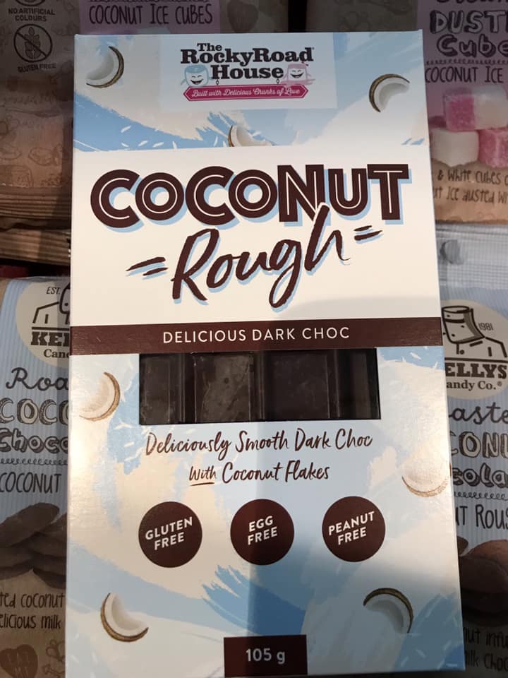 Dark Chocolate Coconut Rough Bar - 105g