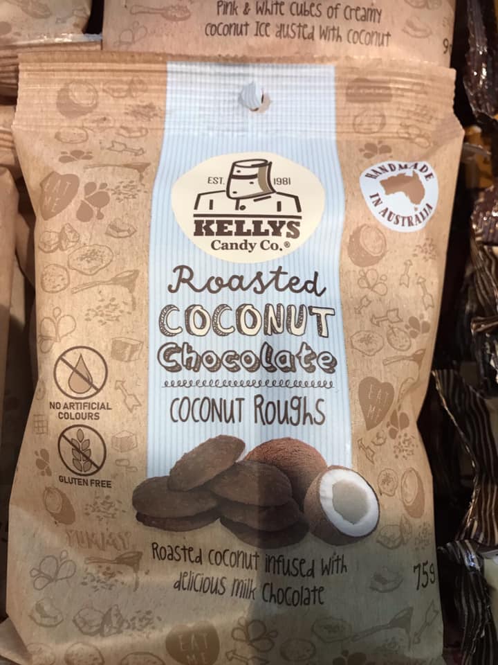 Kellys - Roasted Coconut Roughs - small packet