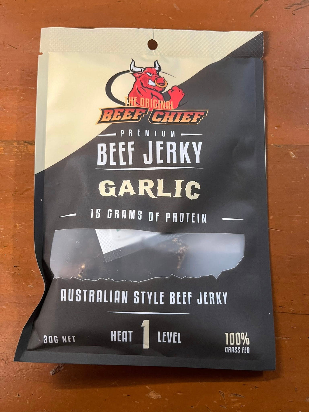 Beef Chief - Garlic Jerky - 30g