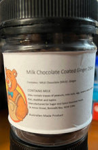 Load image into Gallery viewer, Sweets - Milk Chocolate Coated Ginger 250ml
