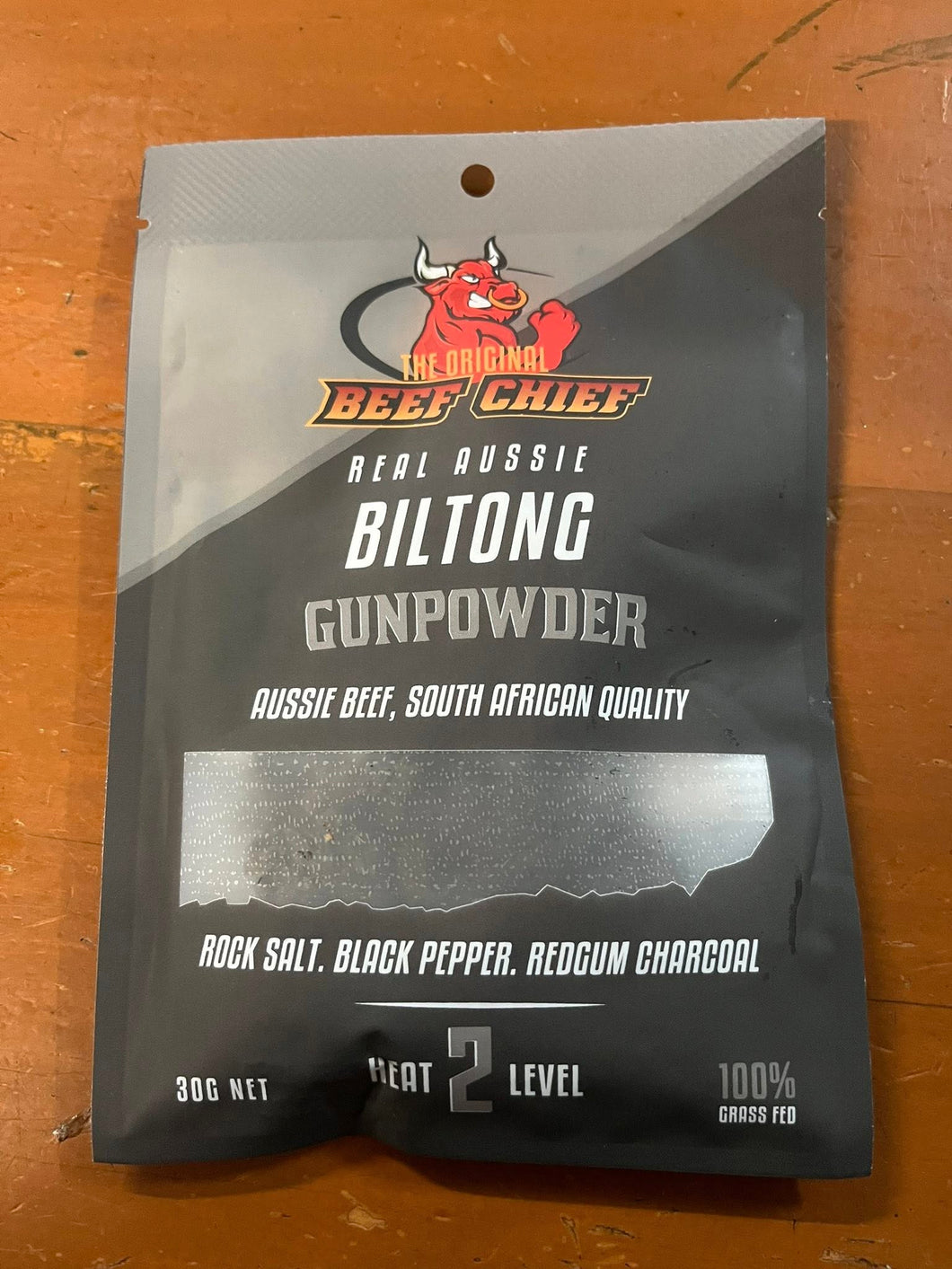 Beef Chief - Gunpowder Biltong - 30g