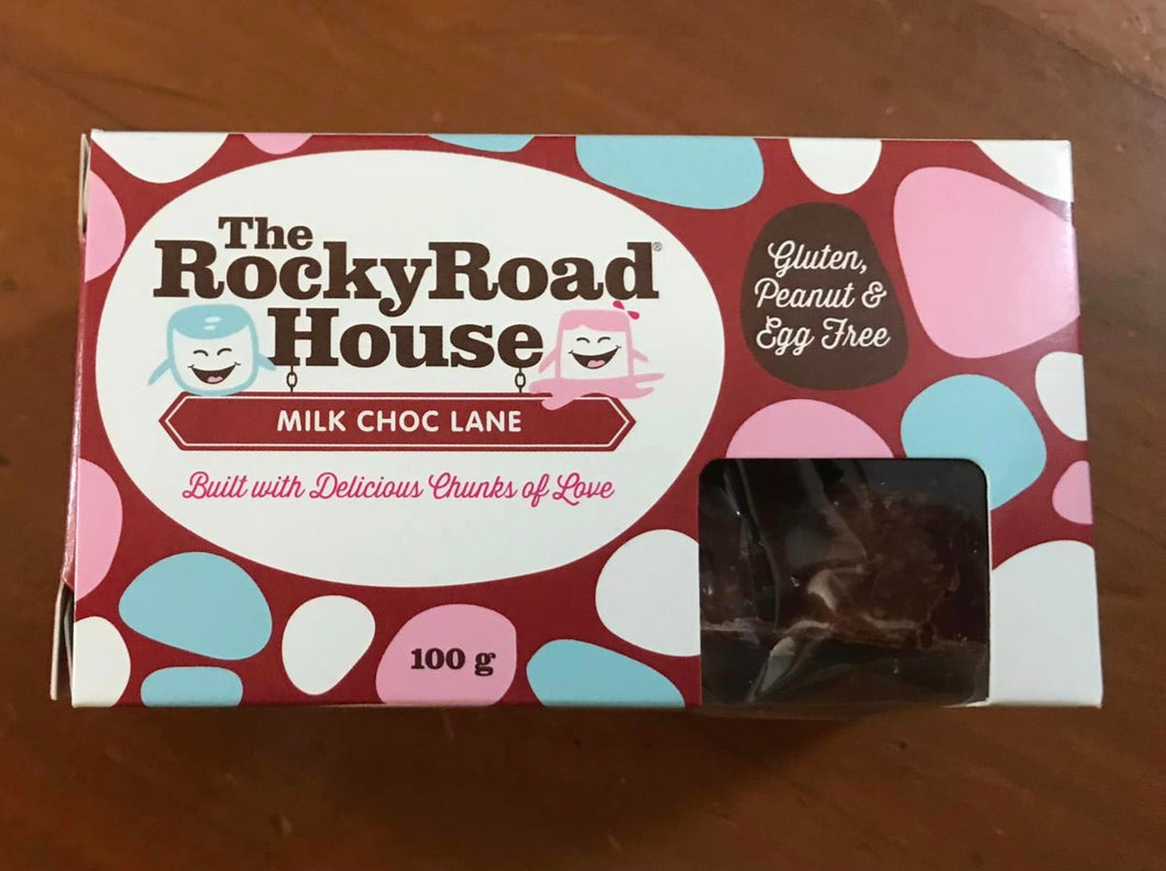 Milk Choc Lane Rocky road - 100g
