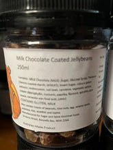 Load image into Gallery viewer, Sweets - Milk Chocolate Coated Jellybeans 250ml
