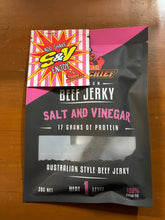 Load image into Gallery viewer, Beef Chief - Salt and Vinegar Jerky - 30g
