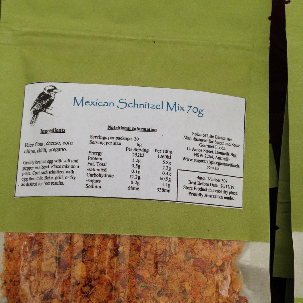 Mexican Schnitzel Mix