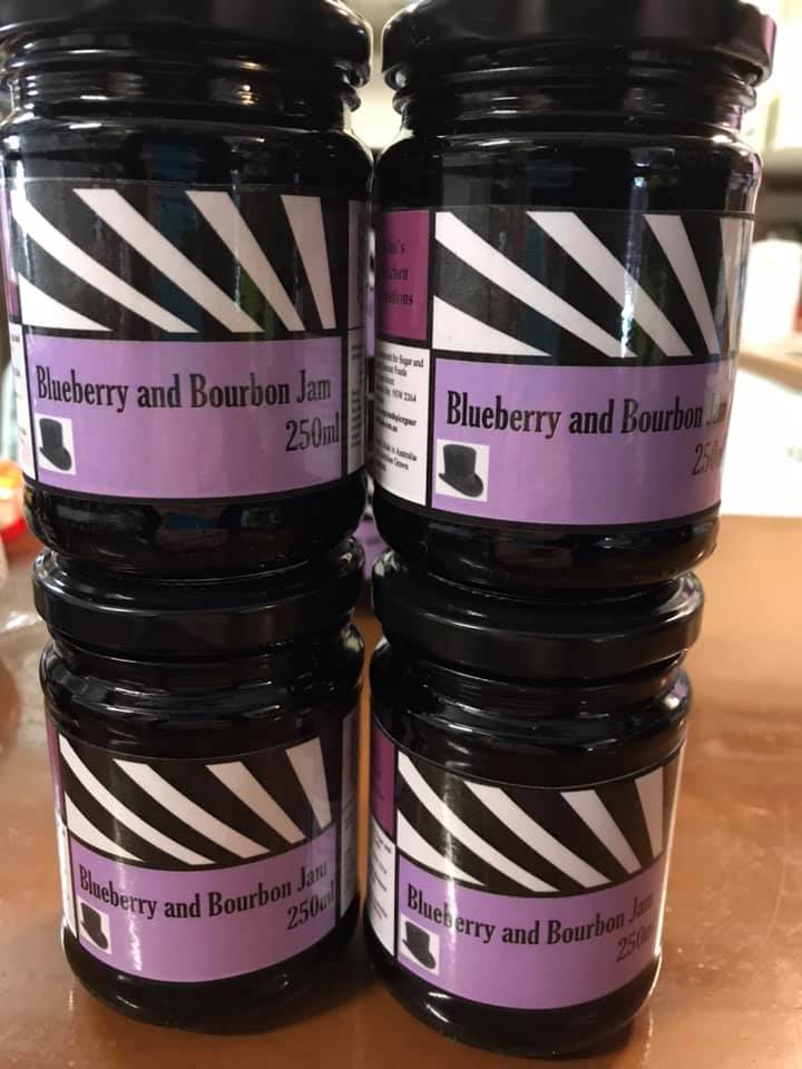 Blueberry and Bourbon Jam