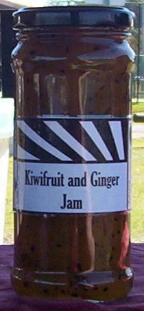 Kiwifruit and Ginger Jam