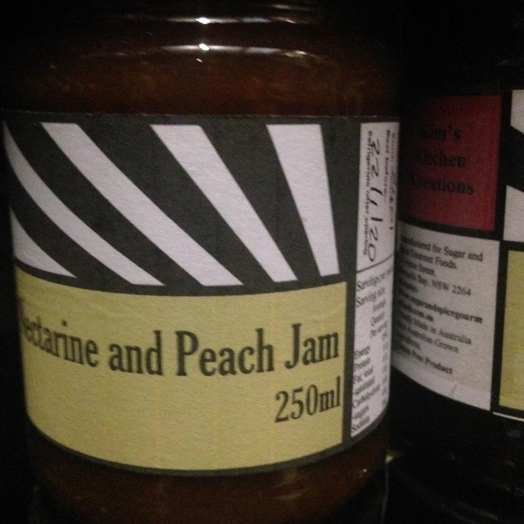 Nectarine and Peach Jam - Clearance Item