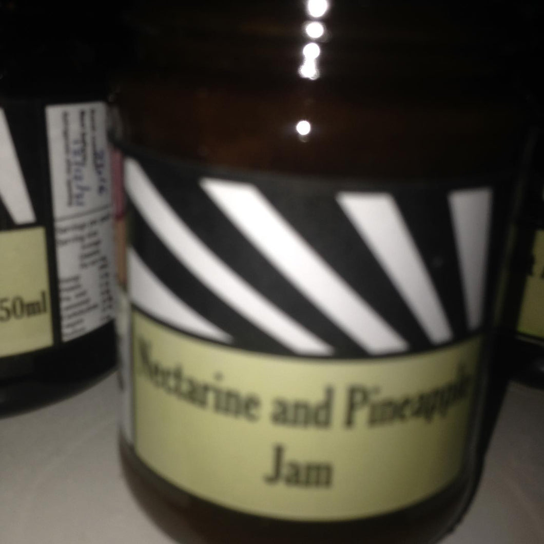 Nectarine and Pineapple Jam