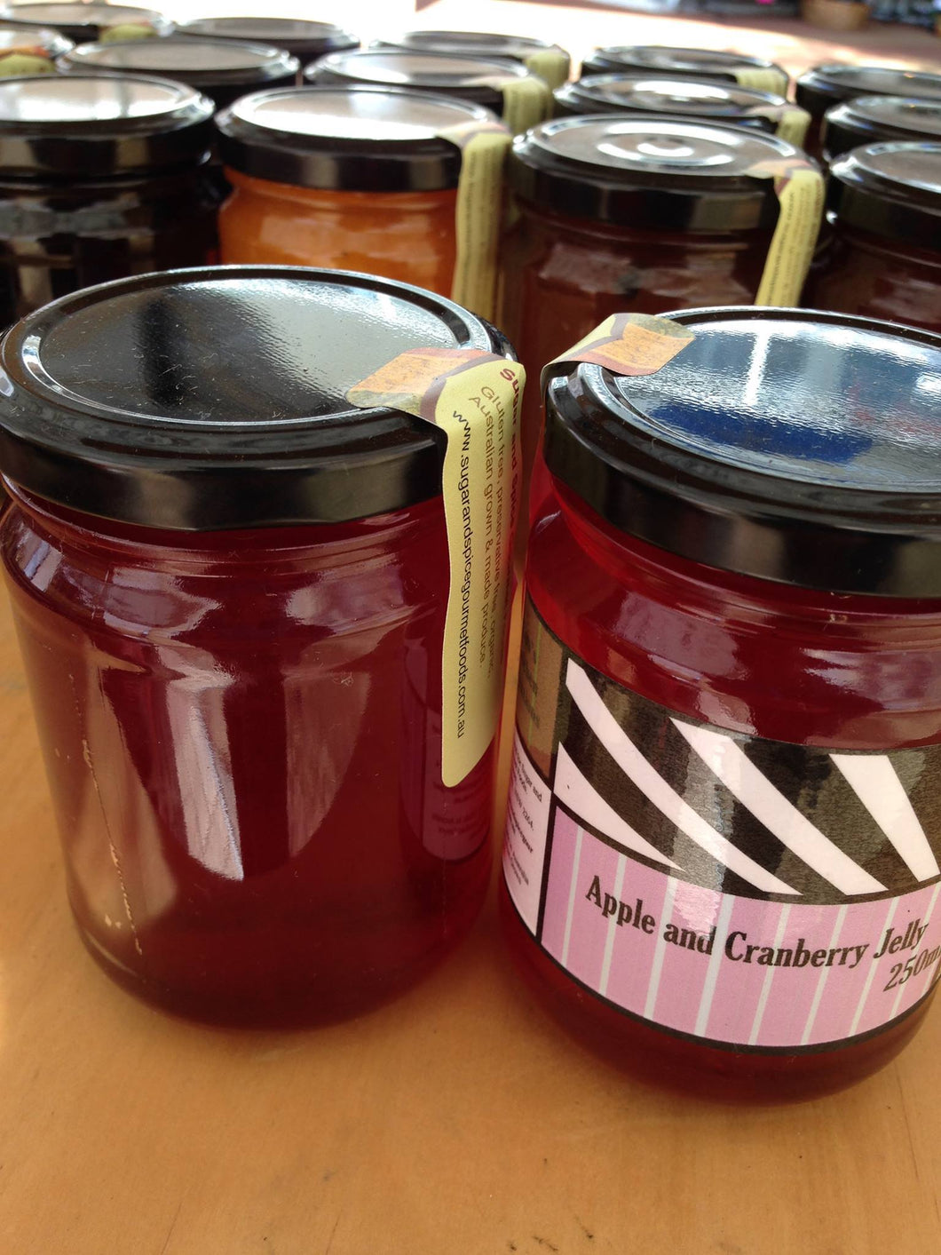 Apple and Cranberry Jelly