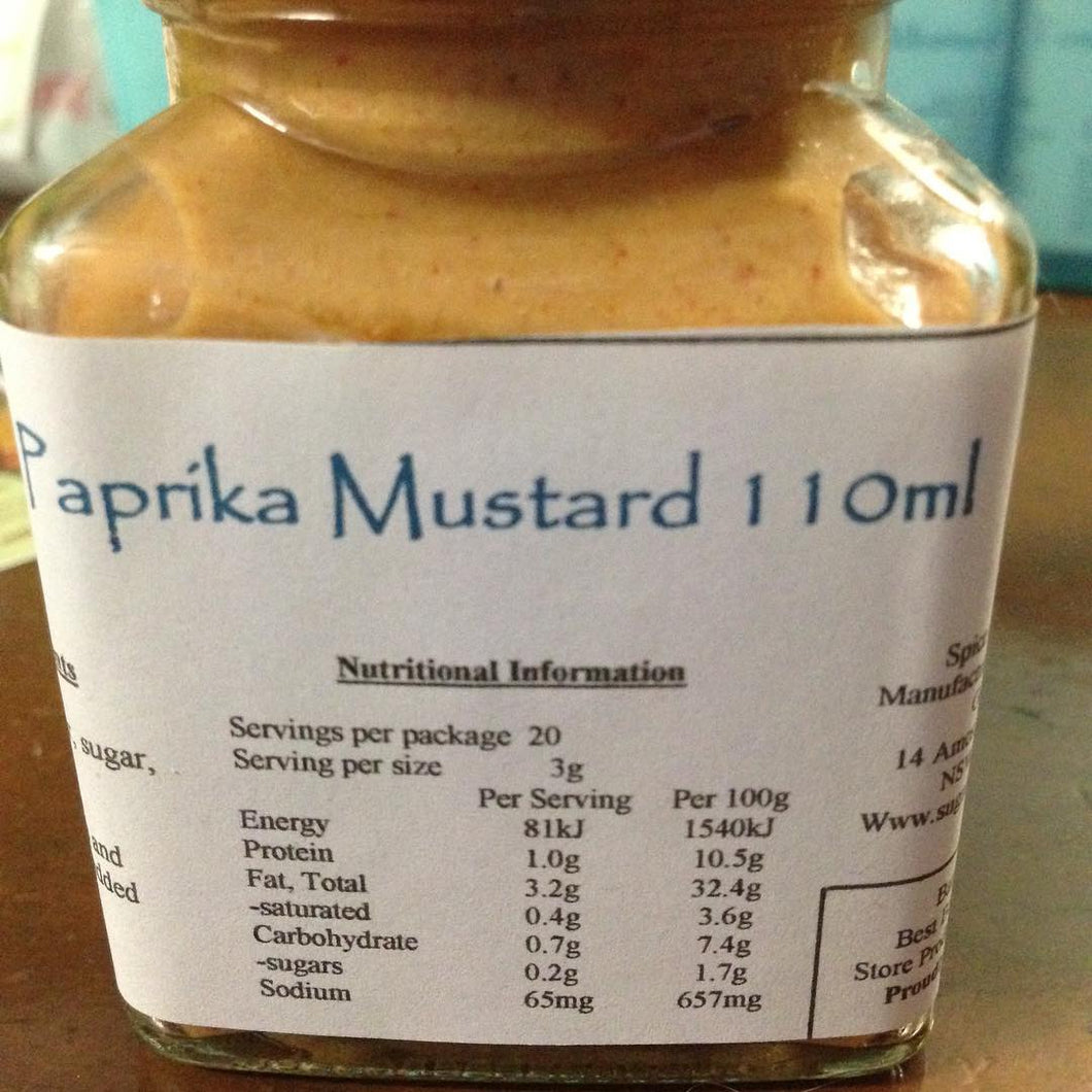 Paprika Mustard