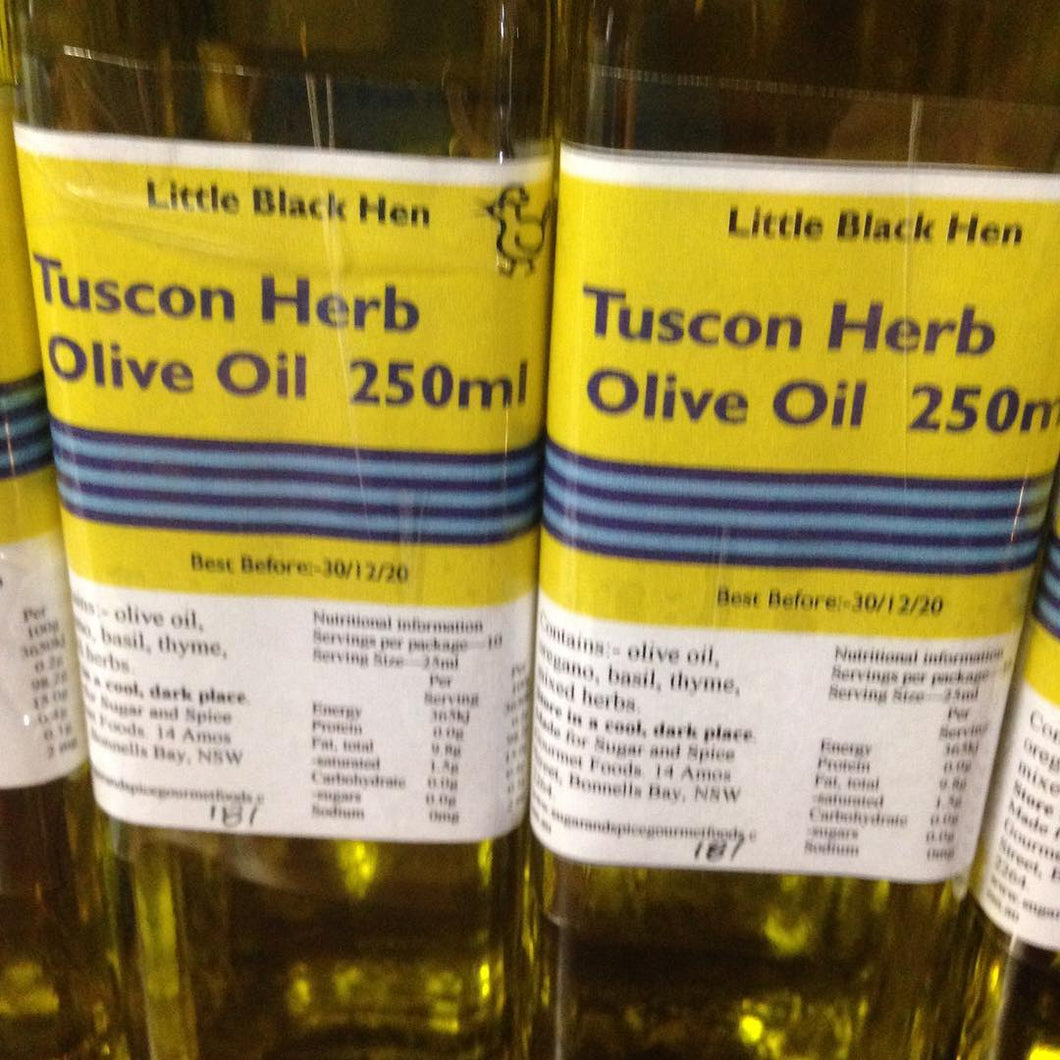 Tuscon Herb Infused Oil