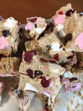 Load image into Gallery viewer, Caramilk Raspberry Fizz Rocky Road
